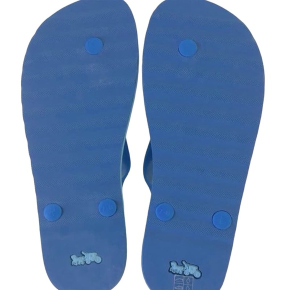 NWT Coach Zak Striped Flip Flops - Picture 11 of 12